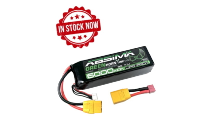 Batería Absima LiPo 3S 11,1V 50C 6000 Greenhorn XT90/TDean 4140020
