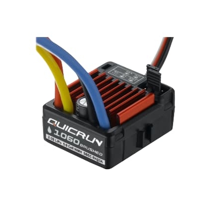 Variador Hobbywing QuicRun 1060 Brushed 60A 1/10 conector Tamiya HW30120201