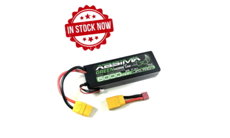Batería Absima LiPo 2S 7,4V 50C 6000 HC Greenhorn Vol.2 XT90/T-Plug 4140018
