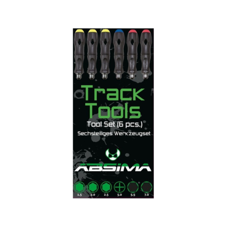 Juego de herramientas Absima (6 piezas) "Track Tools" 3000045