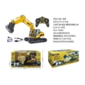 Excavadora RC Huina 1535 15 canales 1/14