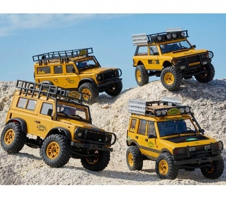 FMS Discovery Land Rover Camel Trophy Edition RTR a escala 1:24 FCX24M FMS12483RTRYL