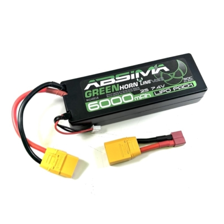 Batería LiPo Greenhorn Vol.2 2S 7,4 V-50 C 6000 HC XT90/T-Plug 4140018