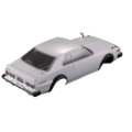 Carrocería Killerbody Nissan Skyline Hardtop 2000 (1977) pintada en blanco 195mm. KB48701