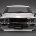 Carrocería Killerbody Nissan Skyline Hardtop 2000 (1977) pintada en blanco 195mm.
