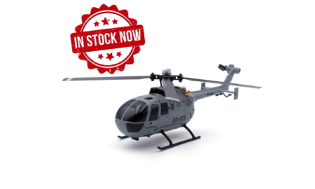 Helicóptero MODSTER RTF Versión BO-105 MD11385