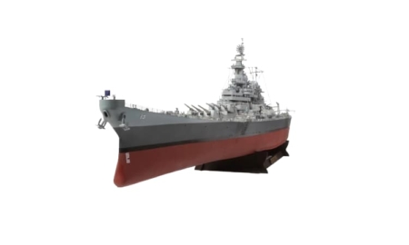 Barco de Madera Occre USS Missouri (BB-63) 1/200 16002