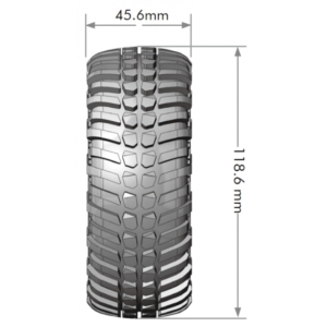 Ruedas Louise ARDENT crawler 1/10 Sin Llanta 1.9"(2pcs) LR-T3232VI