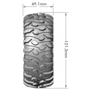 Ruedas Louise ROWDY crawler 1/10 Sin Llanta 1.9"(2pcs) LR-T3233VI