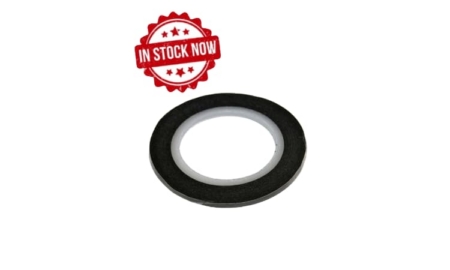 Cinta revestimiento negra 2mm /10 Metros Absima 2440004