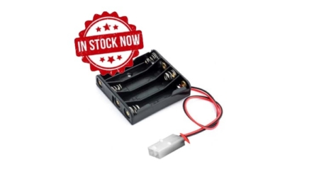 Porta Pilas Plano Avio-tiger AAA 6V conector Tamiya 25989