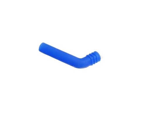 Deflector para escape 1/8 silicona Azul CPV 51883N