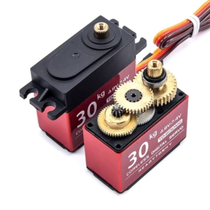 Servo winch para crawler 1/10 color rojo