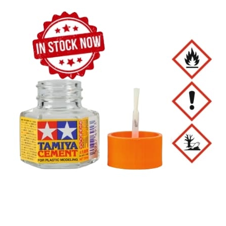 Cemento Tamiya con pincel 20 ml 87012
