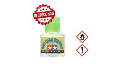 Cemento Tamiya extrafino de fraguado rápido 87182