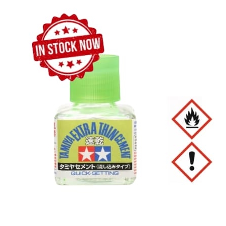 Cemento Tamiya extrafino de fraguado rápido 87182