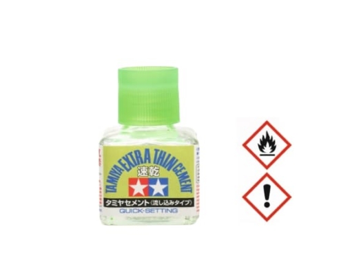 Cemento Tamiya extrafino de fraguado rápido 87182