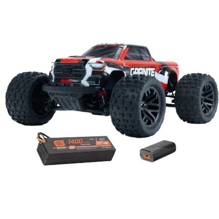 Arrma GRANITE GROM 4X4 RTR 1/18 (con batería y cargador) Rojo ARA2102T2