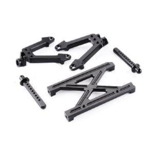 Soporte de amortiguador Axial SCX-10 trasero de aluminio FTAX18