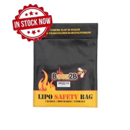 Bolsa de seguridad Beez LiPo (250 x 330mm) Grande BEELSB03 1