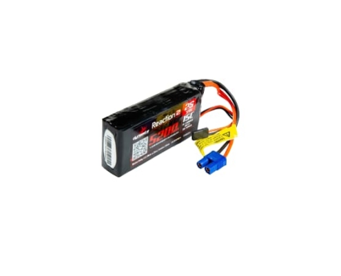 Batería de LiPo Reaction 2S 7,4V 5200 mAh 15C Receptor universal DYNB52213