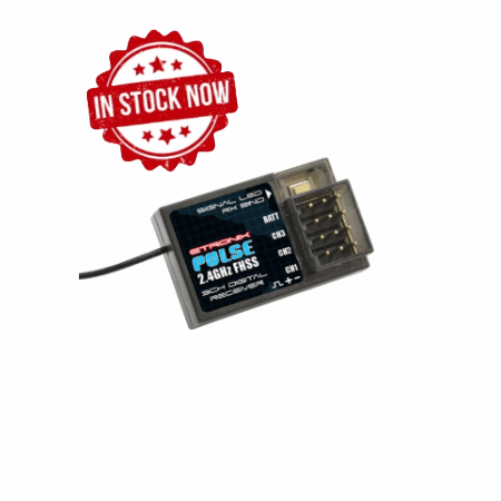 Receptor Etronix ET1152 FHSS de 3 canales y 2,4 GHz para ET1106/ET1122