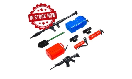 Juego de accesorios Fastrax 7 piezas a escala FAST2363