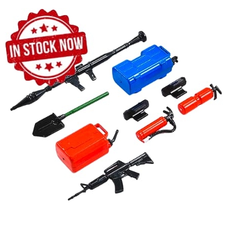 Juego de accesorios Fastrax 7 piezas a escala FAST2363