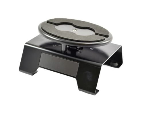 Soporte giratorio Fastrax para coches 1/10 y 1/8 de Aluminio negro FAST407BK