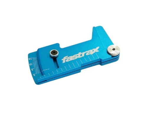 Medidor de altura y caída Fastrax de aluminio para coches 1/10 FAST409