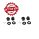 Hexágonos Fastrax Negros (4pcs) para Axial Wraith +3 mm FTAX14