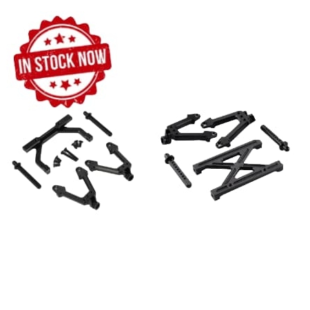 Soporte de amortiguador Axial SCX-10 Delantero y trasero de aluminio FTAX18 FTAX17