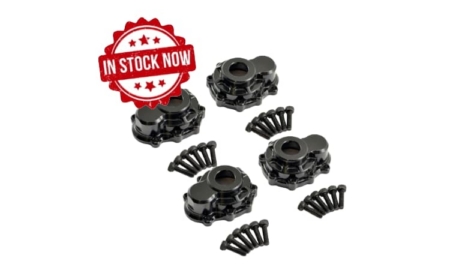 Carcasa de portales Fastrax de aluminio para TRX-4 (4pcs) FTTX304BK