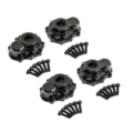 Carcasa de portales Fastrax de aluminio para TRX-4 (4pcs) FTTX304BK