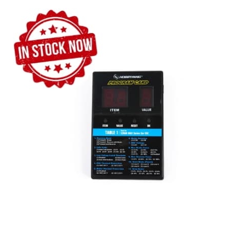 Tarjeta programación LED Hobbywing Xerun, FlyFun, Ezrun, Seaking, Platinum HW30501003