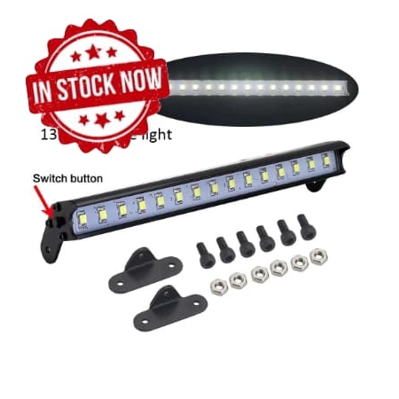 Barra led Blanca 139mm para techo 1/10 crawler