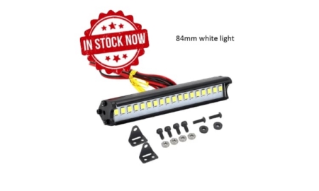 Barra led 84mm para techo 1/10 crawler Color Blanco