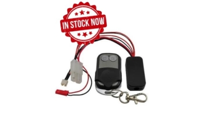 Mando y receptor para controlar winch crawler 1/10