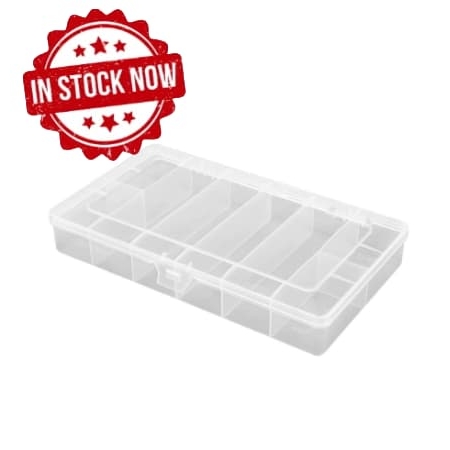 Caja clasificadora Robitronic 8 compartimentos 208x119x33mm R14031