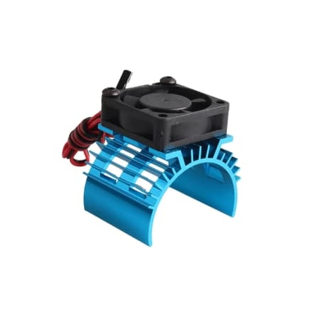 Ventilador con disipador 1/10 aluminio Azul R6108SBL
