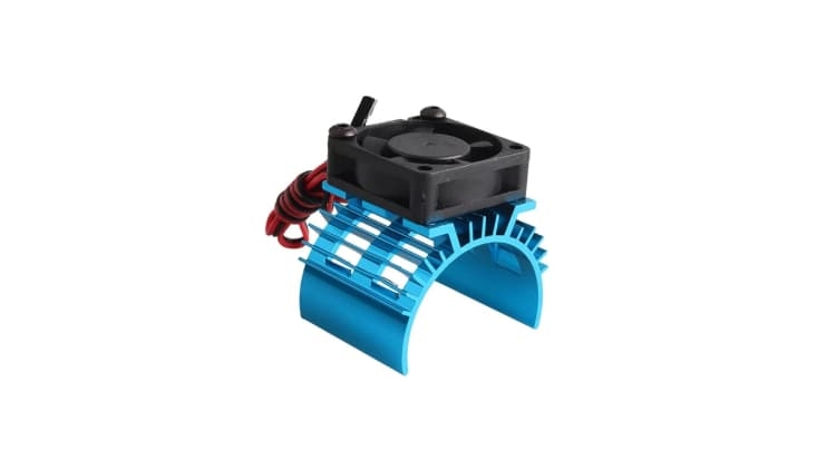 Ventilador con disipador 1/10 aluminio Azul R6108SBL