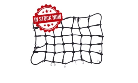 Red de equipaje elástica negra para 1:10 RC Rock Crawler RB01