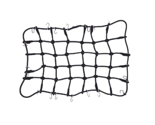Red de equipaje elástica negra para 1:10 RC Rock Crawler RB01