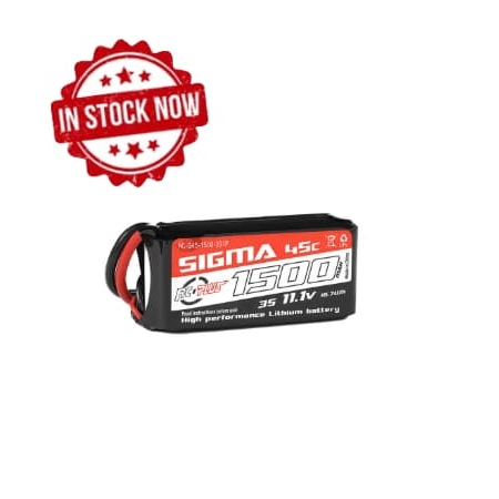 Batería Lipo Sigma 3S 11,1V. 1500mah 45C xt60 RC-G45-1500-3S1P