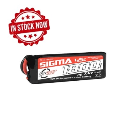 Batería Lipo Sigma 2S 7,4V. 1800mah 45C XT60 RC-G45-1800-2S1P
