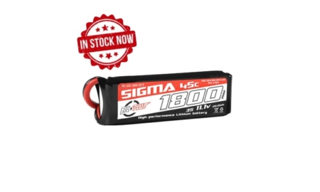Batería Lipo Sigma 3S 11,1V. 1800mah 45C XT60 RC-G45-1800-3S1P