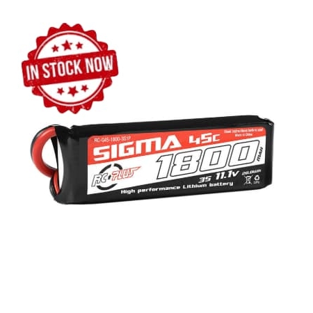 Batería Lipo Sigma 3S 11,1V. 1800mah 45C XT60 RC-G45-1800-3S1P