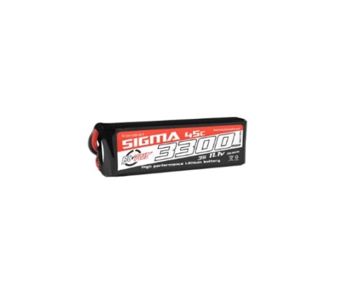 Batería Lipo Sigma 3S 11,1V. 3300mah 45C XT60 RC-G45-3300-3S1P