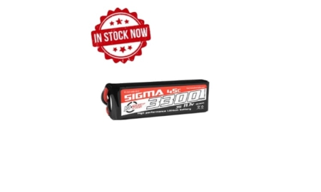 Batería Lipo Sigma 3S 11,1V. 3300mah 45C XT60 RC-G45-3300-3S1P
