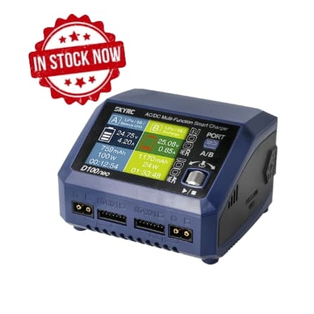 Cargador SkyRC D100 Neo LiPo 1-6s 10A 100W SK100199-01